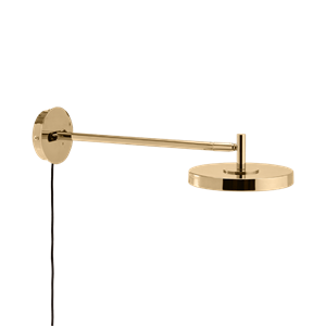 Umage Asteria Vägglampa Lång Polerad Mässing