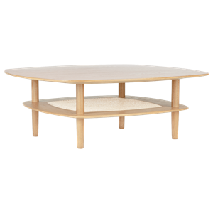 Umage Together Smooth Square 100 Soffbord Lågt Ek