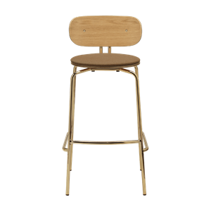 Umage Curious Barstool Socker Brun/ Mässing