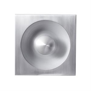 Verner Panton Spiegel Vägglampa/ Taklampa Borstat Aluminium
