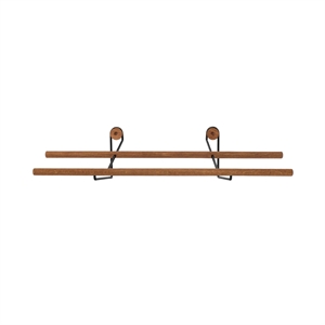 We Do Wood skohylla Skohylla Liten Ek/ Mässing