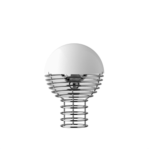 Verner Panton Bärbar Lampa Vit