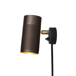 Thorup Copenhagen Patrone Vägglampa Liten Brunett Mässing
